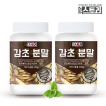 건강스토리 감초 분말 300g X 2개, 단품