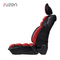 루젠 스포티지R 리무진 자동차시트커버 가죽시트, 스마트(레드), 1p