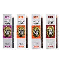 더존연필 12개입(1타) HB/B/2B/4B, B