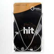 마마니트 히트 스텐줄바늘 줄이 짧은 대바늘 줄바늘, 1개