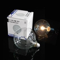 조명일번지 버블구 램프 G-125 60W