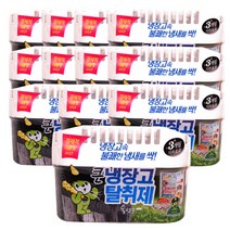 산도깨비 큰 (3개월) 냉장고 탈취제 숯 420g+, 12개