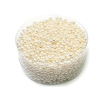 (미리사몰) 진주색 진주 구슬 알 DIY 공예 목걸이 팔찌 만들기 재료 의류 가방 장식 꾸미기 취미 준비물, (진주색) 5mm, 1통