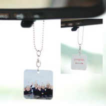 폰카N액자 차량액자 룸미러형양면액자(정사각), 1개