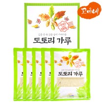 고미네 국산100% 도토리전분(도토리묵가루), 50g, 5팩