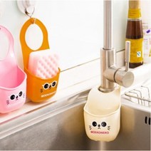 플라잉피그 주방 생활 수납 정리 # 인기모음전 + 침대시트고정 클립, 큐트 수세미걸이 _랜덤색상, 1p