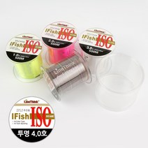 무한비투 ISO 500M 낚시줄 모노라인 민물 바다 나일론 원줄, IFISH ISO 투명 4.0호