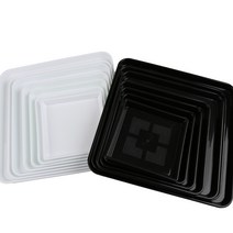 갑조네 사각 화분받침대 정사각 민받침 화분받침, 화이트