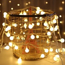 KHMALL LED 앵두전구 무드등 수유등 취침등 인테리어조명, 03_A 레인보우 10구