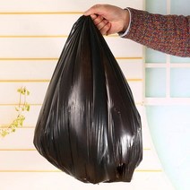 부자오빠 대형 검정비닐봉투 90L, 1롤
