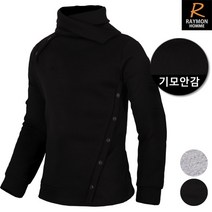 레이먼 [기모] 단추장식 머플러 티셔츠 RH2177RT
