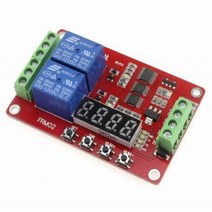 티앤디 DC12V 다기능 릴레이 타이머 모듈 자정식 PLC