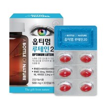 어바틀 루테인 눈영양제 눈건강 눈에좋은 루테인영양제 비타민A 눈비타민 황반색소, 15g, 1개