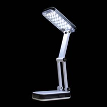 접이식 책상 24구 LED 램프 스탠드 휴대용 램프스탠드램프, 기본, 1개