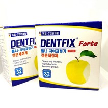 덴트픽스 포르테 틀니세정제, 32개입, 1개