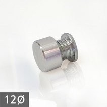 1단 다보볼트 (밀착형) 12Ø 무도금 장식볼트 10mm, 1개