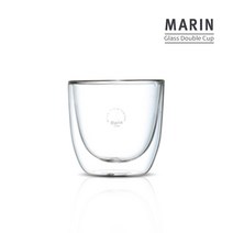 마린글라스 MARINGLASS 내열유리 이중컵 소 2P 100ml, /
