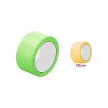 미리사몰 칼라 컬러 멀티 테이프 마스킹 네이밍 포장 매쉬타입, 칼라 멀티 테이프(40mm):연두색, 1개