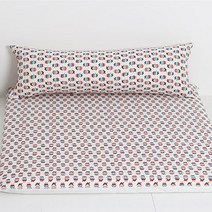 찬미디자인 1인 특가형 롱쿠션+대방석세트 (평일12시까지당일발송), 인디언 아이보리