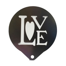 다하임 스테인리스 스텐실 모음, 07러브, 1개