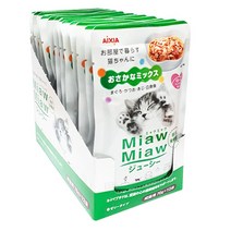 먀우먀우 쥬시 70g - 생선믹스 12개세트(MJP-2), 1