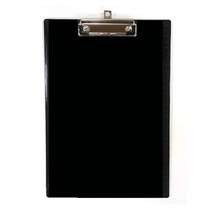 연합 투명 불투명 아크릴 클립보드 PVC클립보드 벽걸이가능, 불투명 흑색, 1개