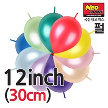 피플스파티 꼬리풍선 12인치(30cm) 펄 타이룬 100개, 푸치샤, 1개