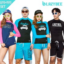 남성여성 비치웨어 특가구성 래쉬가드세트 24종