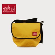 [공식] 맨하탄포티지 1606V 메신저백 미듐 MUSTARD