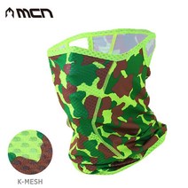 엠씨엔 여름 매쉬마스크 자전거 자외선차단 먼지 냉감 마스크, 카모 플로레스