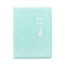 베리구즈 고양이 포토북 성장 앨범 포켓 사진첩, 4인치 고양이앨범 그린, 18장