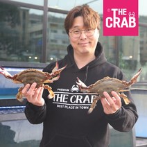 더꽃게 활꽃게 (암꽃게 숫꽃게), 1개, (급랭) 숫꽃게 중 1kg (4미전후)