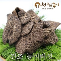 (청림송이.능이) 햇 자연산 능이버섯 (특품)건조, 1개, 건조능이C급(파지)/100g