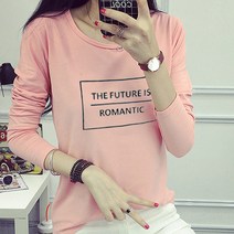 하나홀릭 퓨처 로맨틱 프린팅 긴팔 티셔츠 HTS_209