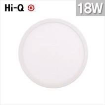 초슬림 LED다운라이트 무타공 6인치 18W 주광색/전구색 자석형 부착 /HI-Q, 주광색(하얀빛), 1