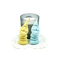 별님아씨 명가 겨울 크리스마스 테마 수제 실리콘몰드, 산타 눈사람 몰드