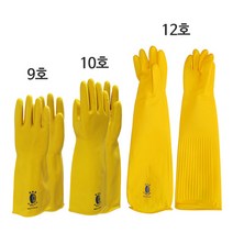 보생 고무장갑 9호 10호 12호, 1개