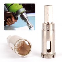 유리 세라믹 코아비트 코어 드릴 빗트 도기 자기 타일 타일기 천공 홀쏘 작업 공구 수공구 전동공구, 유리 세라믹 코아비트 SM-CDL15