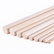 셀프인테리어마켓 목봉 재단 - 스트레칭봉 DIY원목봉 우드봉 나무봉 DIY 목재, 두께 3cm - 길이 40cm