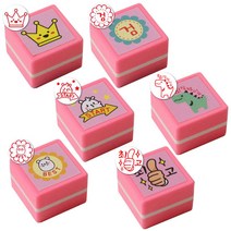 [포라트] 6000 만년스탬프 종류선택 - 칭찬도장 참잘했어요도장 스템프 데코/팬시스탬프, 27.참잘했어요_티라노, 레드