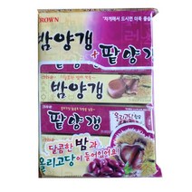 크라운 밤양갱 + 팥양갱, 500g, 5세트