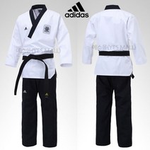 Adidas 태권도 품새도복 남자 단도복 ADI POOMSAE 선수용 시합용 태권도복