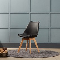 이지심플 에펠의자 원목고급형, 블랙