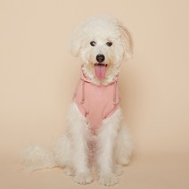 [단독9900원균일가]퍼피갤러리 강아지 가을옷 강아지 겨울옷 뚜레주르 후드 티셔츠 후드티, 핑크