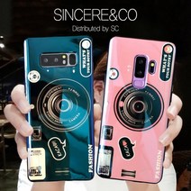 신서엔코 갤럭시S7케이스 s7엣지케이스 그립톡케이스 카메라 그립톡 실리콘 케이스 휴대폰