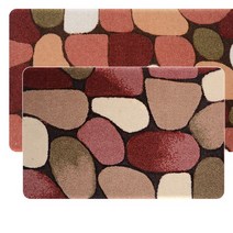 실내화뱅크 장미조약돌 러그발매트 주방욕실매트, 조약돌매트