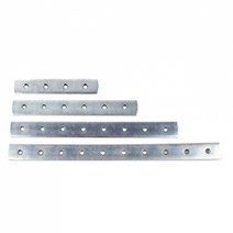 철부자 일자우금 일자평철 아연도금 평철 두께2T, 20mm x 257mm (1개)