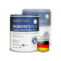 사나투라 독일 프로바이오틱스 플러스 생 유산균 125g, 단품