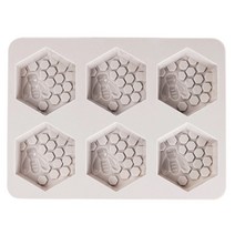 제이앤메이드 벌집 6구 실리콘몰드