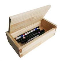 나무냉장고 소나무 베이직 필통 만들기 반제품 목공체험 목공수업 diy, natural wood, 1개